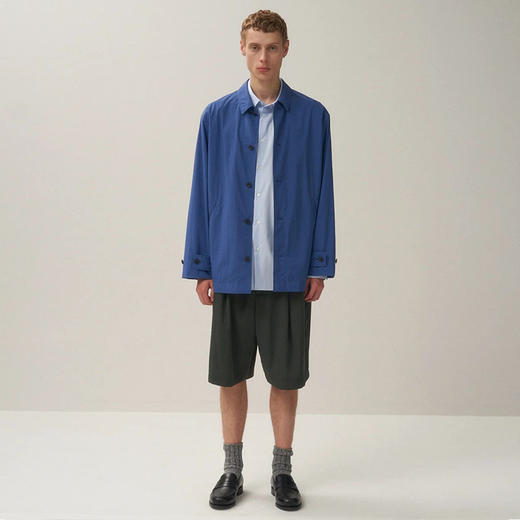 ATON TRAVEL NYLON 日本石川县编织极细尼龙防水轻量工装夹克外套 商品图1