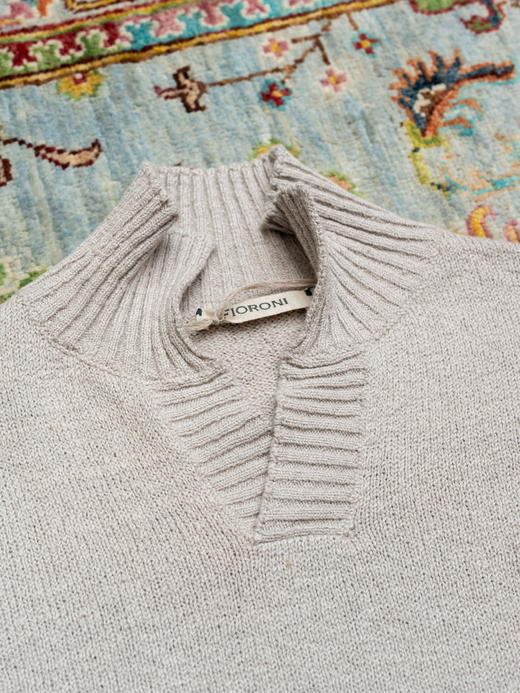 Fioroni 燕麦色长袖Polo 商品图7