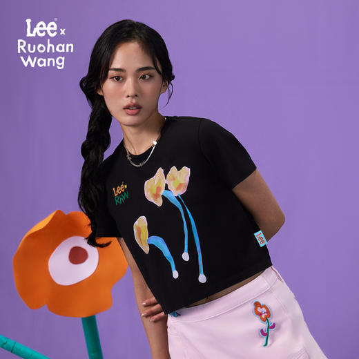 【云粉节】【新品】6楼LEE女式短袖T恤吊牌价399元 商品图0