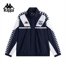 Kappa卡帕背靠背户外运动夹克2025新款美式立领外套男款开衫上衣K0F32JJ01