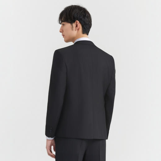 圣得西高级极简风男士西装2025春季新款伴郎礼服职业面试西服套装2512928001A 商品图2