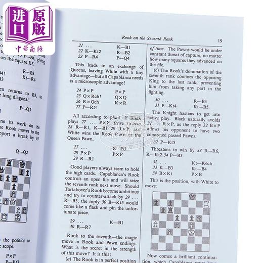 预售 【中商原版】具教育性的象棋比赛 62 款国际象棋策略杰作 修订版 62 Masterpieces of Chess Strategy Irving Chernev 商品图2