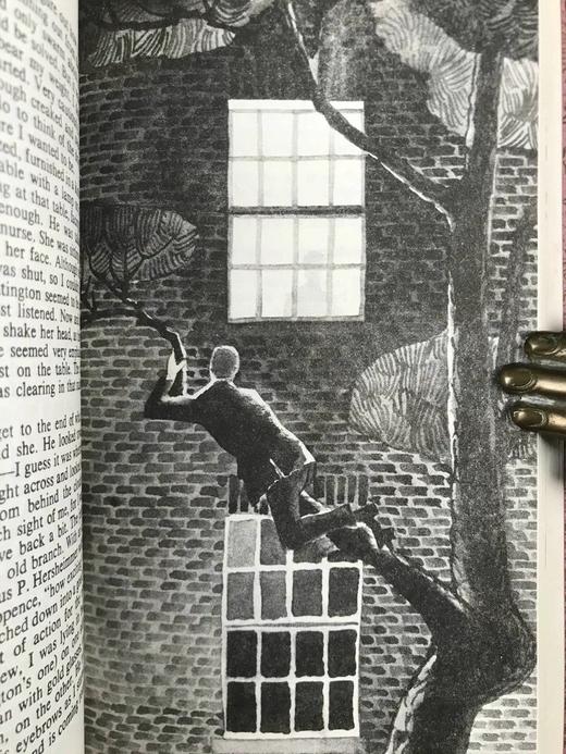 阿加莎·克里斯蒂《高尔夫球场命案/暗藏杀机》 约7幅插图 复古仿皮精装32开 商品图6