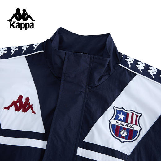 Kappa卡帕背靠背户外运动夹克2025新款美式立领外套男款开衫上衣K0F32JJ01 商品图2