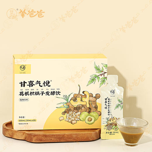 【葛根枳椇子发酵饮】 几养 | 发酵余甘子酸甘味明显 排忧解难刚刚好 商品图0