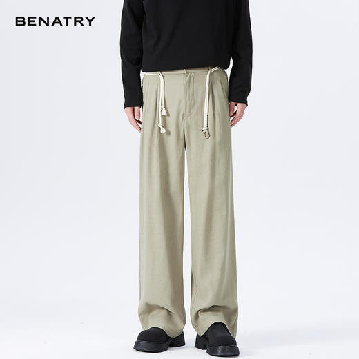 贝纳川春夏直筒休闲裤ECF132005 商品图0