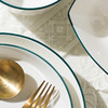 乐享陶瓷北欧蓝线琉璃餐具23件套 商品缩略图7