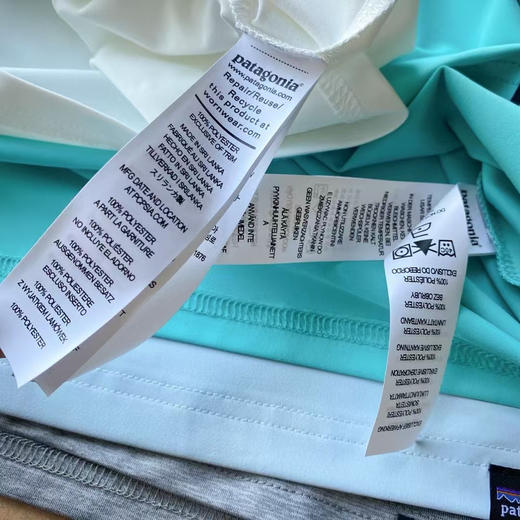 正品巴塔哥尼亚 patagonia C1户外防晒运动T恤
颜色:白色-花灰色-浅蓝-湖蓝，
尺码:M-L-XL-2XL
产地斯里兰卡 商品图7