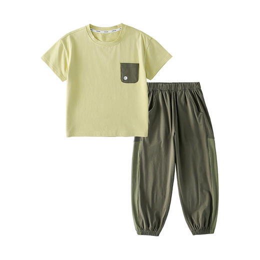 优选丨【7A抗菌】棉花堂2025年夏款冰瓷棉户外弹弹T套装F251122 商品图11