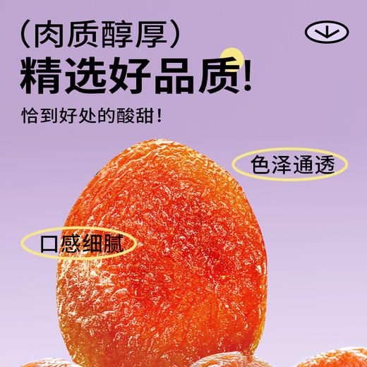 【鲜记】 土耳其杏干 398g 多巴胺罐装 商品图2