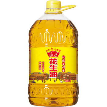 福花食用油 鲁花集团出品 小榨一级花生油5L 物理压榨 /粮油调味 /食用油 /花生油 商品图5