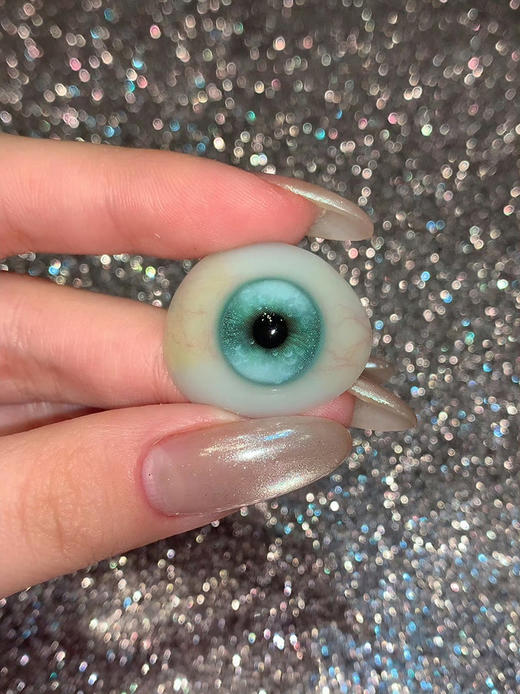 HUOHUOCON 云母泡沫 半年抛 两片 14.5mm 参考着色 13.9mm 基弧 8.6 含水 38% 新锐国货 商品图3