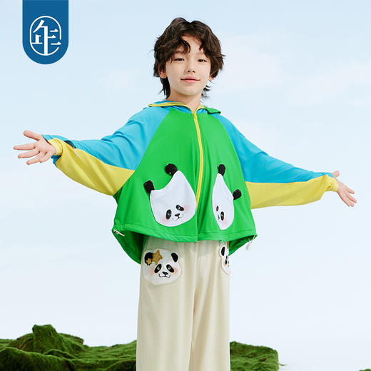 年衣童装男女童2025春夏季新款儿童户外连帽百变盼达防晒外套 商品图3