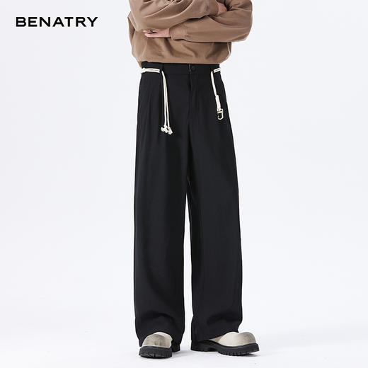 贝纳川春夏直筒休闲裤ECF132005 商品图8