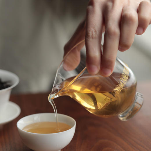 福字雕刻描金公道杯 玻璃 無予 150ml 商品图1