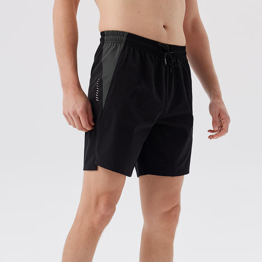 跃牌【跃LEAP-ACTIVE】 宽松休闲户外跑步健身训练五分单层短裤W51134 商品图3