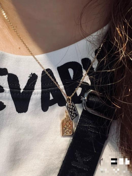 驴家新款金银牌项链 钟楚曦同款 “有金有银财源广进” 此款为男女同款 商品图8