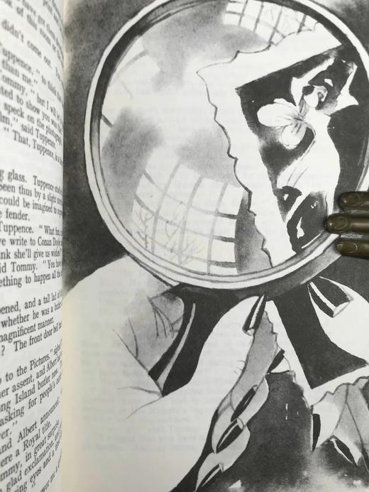 阿加莎·克里斯蒂《死的怀念/犯罪团伙》 约6幅插图 复古仿皮精装32开 商品图7