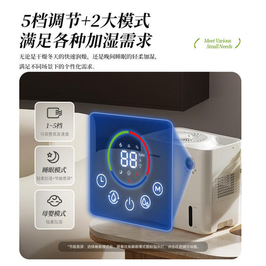 【德国无雾加湿器】德国蓝宝家用孕妇婴儿卧室空调房室内空气加湿2025新款 商品图4