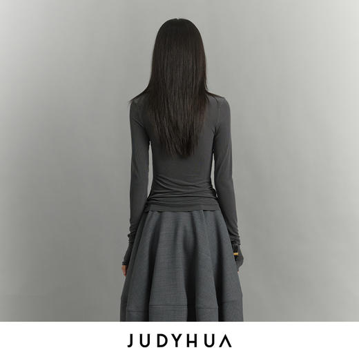 JUDYHUA 寂静系列极简高领上衣 商品图2