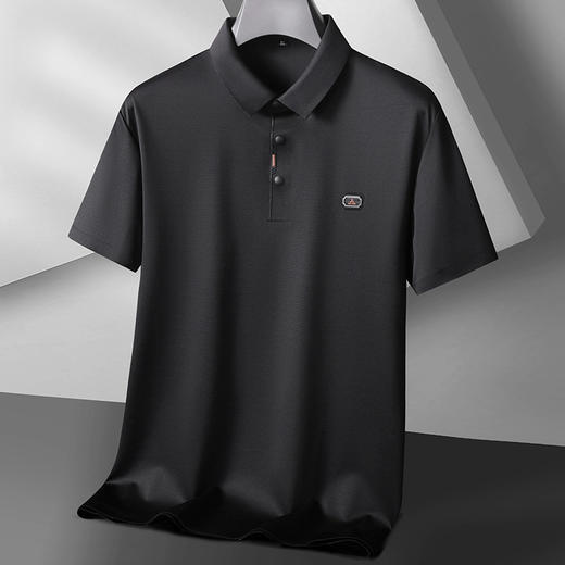 【冰丝】【DK】大依优型大码短袖POLO衫加肥加大冰丝凉感上衣肥佬运动夏装半袖男士 商品图6