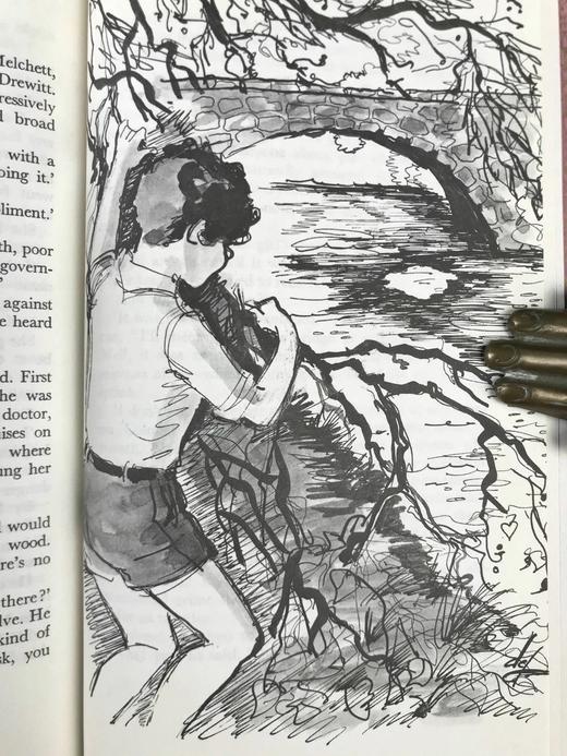 阿加莎·克里斯蒂《伯特伦旅馆之谜/死亡草》 约6幅插图 复古仿皮精装32开 商品图9