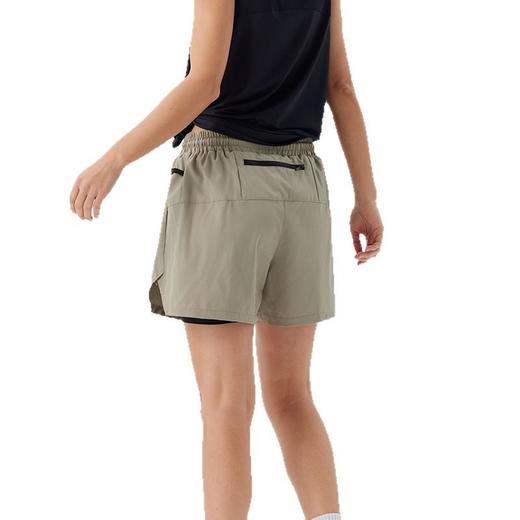 跃牌【跃LEAP-ACTIVE】 二合一速干双层防走光健身短裤夏季带腰包男休闲短裤H51147 商品图4