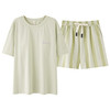【超柔软莫代尔】自然醒「温柔绵绵」超柔软莫代尔棉短袖短裤睡衣女夏季套头休闲宽松家居服JLM 商品缩略图9