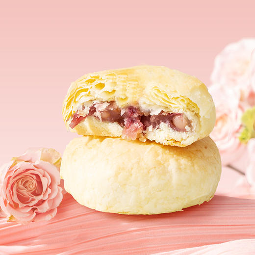 潘祥记官方旗舰店[600g什锦鲜花饼]礼盒装 商品图6