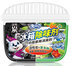 兔之力冰箱除味剂 （活性炭+茶多酚）120g