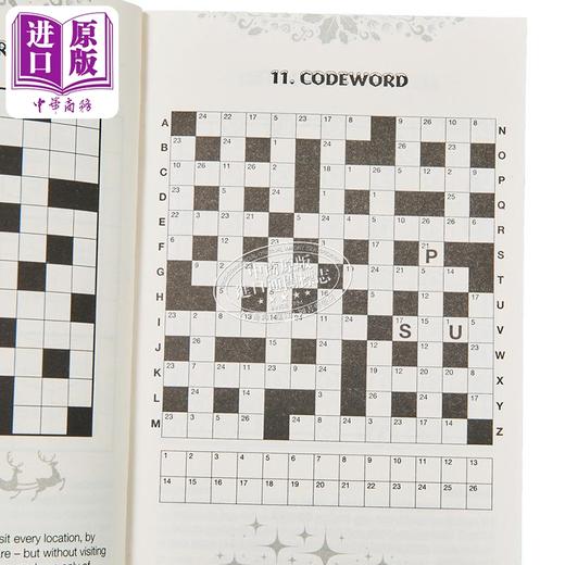 【中商原版】圣诞谜题书 英文原版 The Christmas Puzzle Book Gareth Moore 益智游戏 商品图2