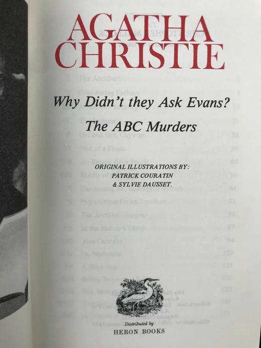 阿加莎·克里斯蒂《悬崖上的谋杀/ABC谋杀案》 约7幅插图 复古仿皮精装32开 商品图2