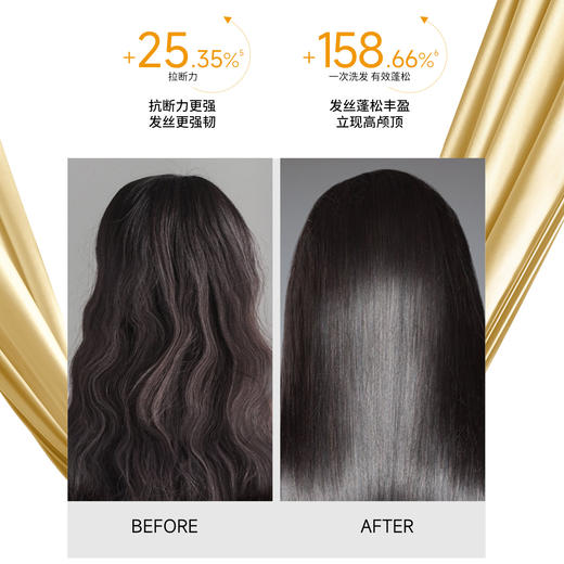 舒蕾参姜洗发露 生姜洗发水防断发 温和清洁蓬松防掉发洗发膏 500ml/瓶 商品图3