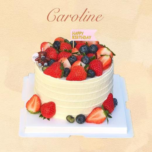 奶油蛋糕/草莓满满奶油蛋糕 商品图0