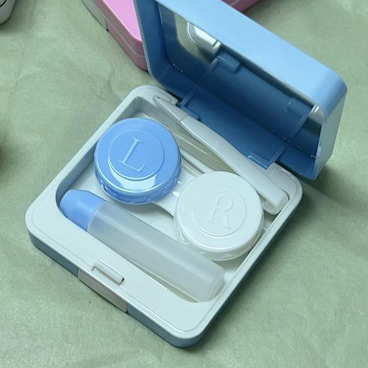 新款简约美瞳盒隐形眼镜盒伴侣盒9901 商品图1