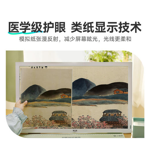 BOE京东方E2S学习机平板伴侣 21.5英寸显示器类纸护眼屏投屏网课 商品图5