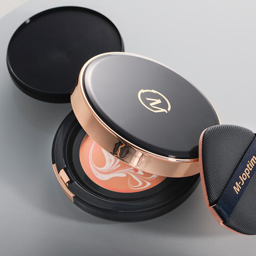 摩介光彩饰颜拉花粉凝霜 气垫 水润贴服 遮瑕焕颜 商品图3