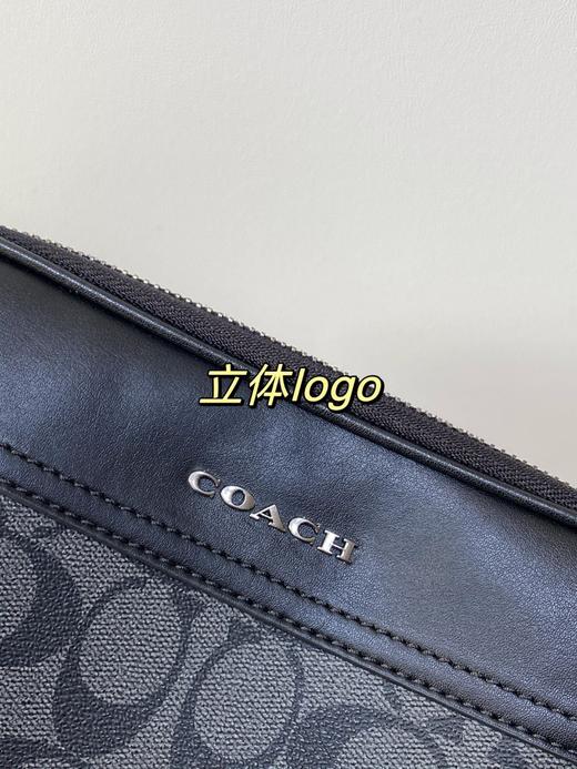 男士单肩相机斜挎包老花邮差包时尚手机腰包男款 商品图11