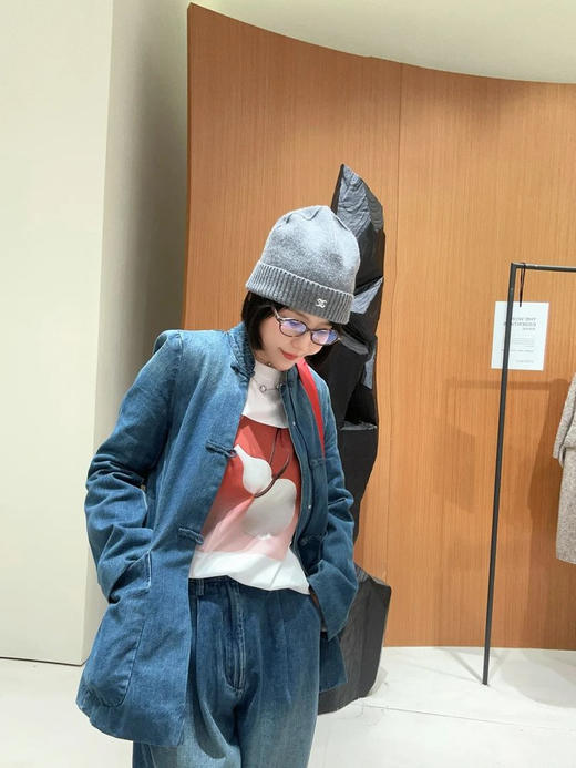 全棉福禄寓意进口日本印花T恤 葫芦“福禄” 胶印 100%棉 细腻布纹肌理 手感沙爽 简约舒适版型 微落肩设计 商品图6