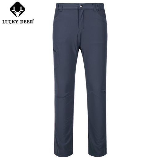 【99秒杀（2件再享95折）】LUCKY DEER情侣款轻薄透气速干运动长裤 商品图6