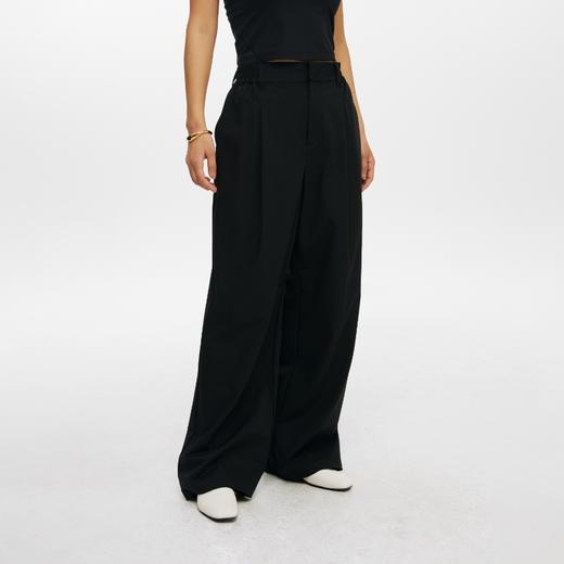 oneup防泼水单褶休闲运动长裤 商品图5