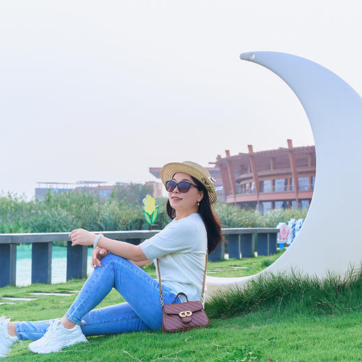 【笑麻麻福利】下单立减20元 SHOWMELLY两颗扣弹力牛仔裤 商品图1