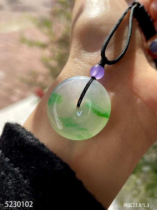 5230102，平安扣裸石。具体价格微信咨询 商品图3