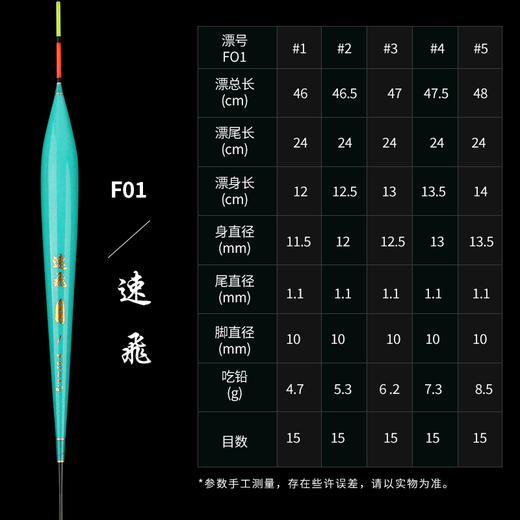 渔猎峰速飞浮漂 商品图1