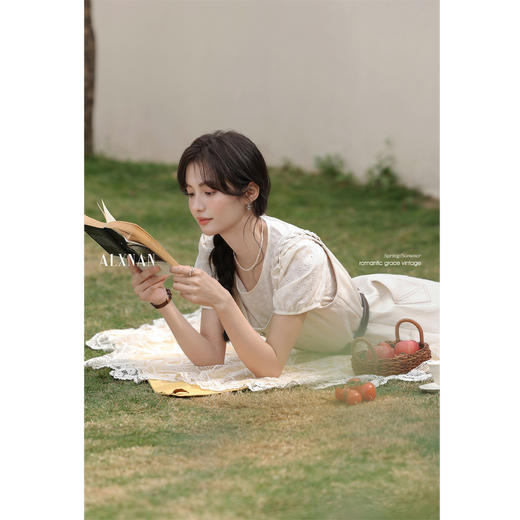 鹿向南「长廊笔迹」连衣裙L53582-L53582SY 商品图4