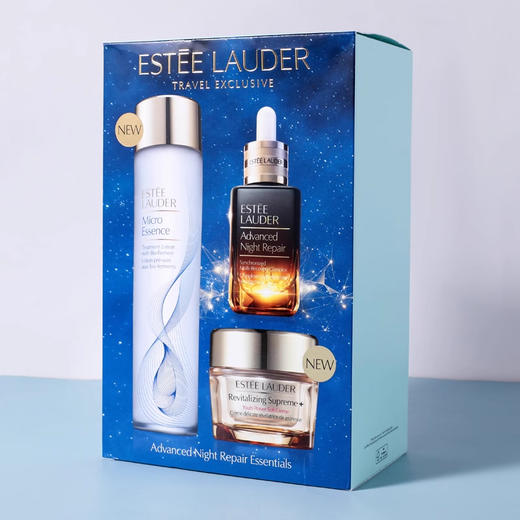 【抗初老三件套】 ESTEE LAUDER雅诗兰黛护肤三件套小棕瓶精华50ml+樱花/抗老原生液200ml+智妍面霜75ml 商品图3