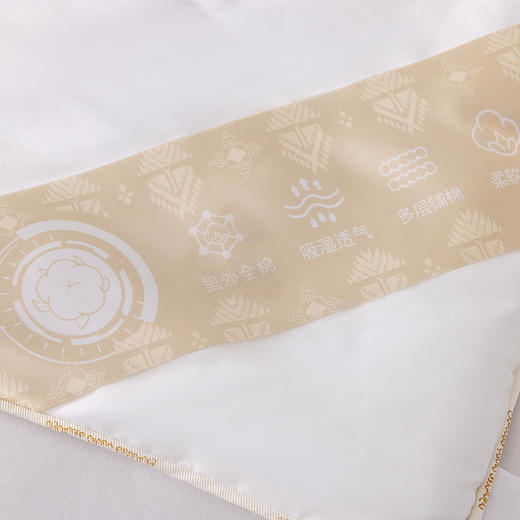 多喜爱 大美新疆系列 晴柔舒爽棉花被/春秋被 【里外皆棉】【脱脂新疆棉花】【60S缎纹工艺】【A类标准】【产地可溯源】多层铺棉 商品图3