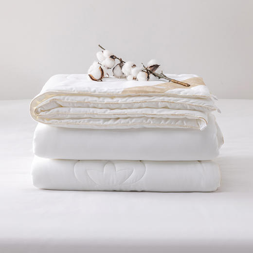 多喜爱 大美新疆系列 晴柔舒爽棉花被/春秋被 【里外皆棉】【脱脂新疆棉花】【60S缎纹工艺】【A类标准】【产地可溯源】多层铺棉 商品图4