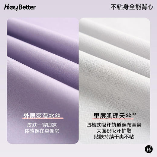 【HeyBetter】不沾身全能背心 运动暴汗不易着凉 舒爽透气 商品图1