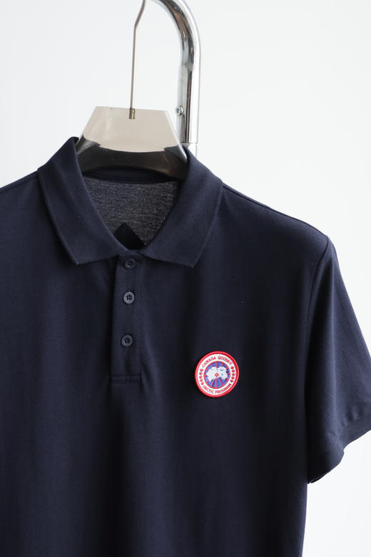 大额 小标刺绣 翻领短袖T恤 TX390 商品图5